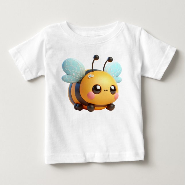 Adorable Biene Baby T-shirt (Vorderseite)