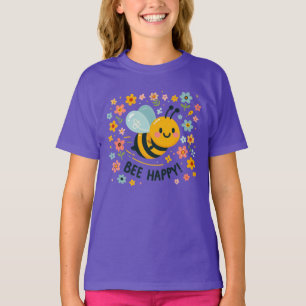 Adorable Biene Happy T - Shirt Kinder