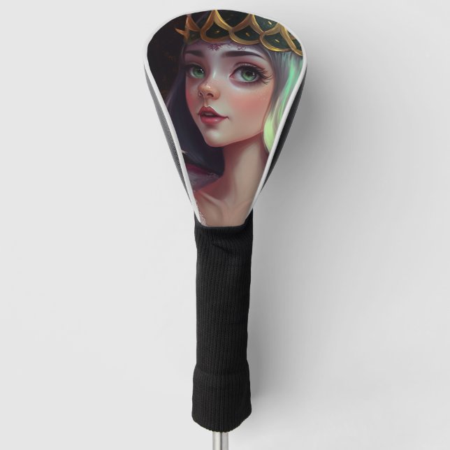 Adorable Big Mit Augen Queen Golf Headcover (Vorderseite)