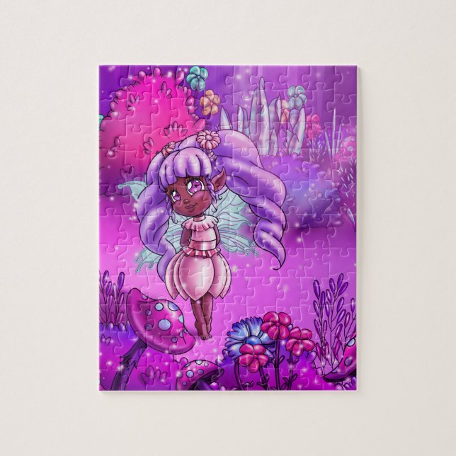 Adorable Black Fairy Puzzle (Vertikal)