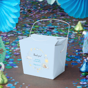 Adorable Blue Dreamy Baby Boy Dusche Geschenkschachtel