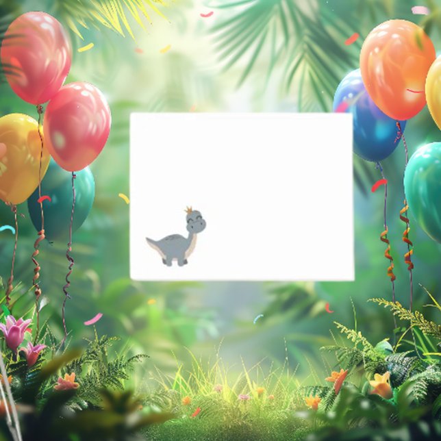 Adorable Boho Gray Dinosaurier Post-it Klebezettel (Discover the charm of our Adorable Boho Grey Dinosaur Post-it Notes)