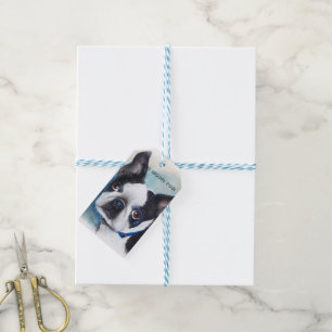 ADORABLE BOSTON TERRIER GESCHENKANHÄNGER