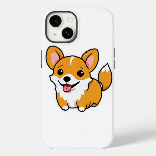 Adorable Brown Dog iPhone Case Style mit Farbe