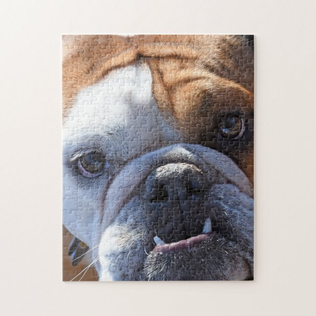 Adorable Bulldog Puzzle (Vertikal)