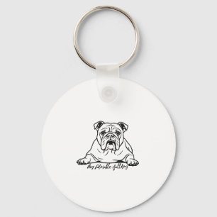 Adorable Bulldog Schlüsselanhänger