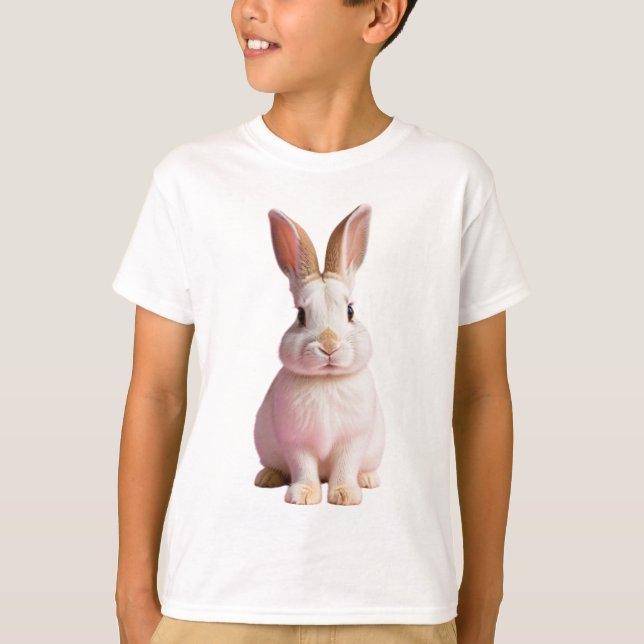 Adorable Bunny Design Charming Rabbit Artwork T-Shirt (Vorderseite)