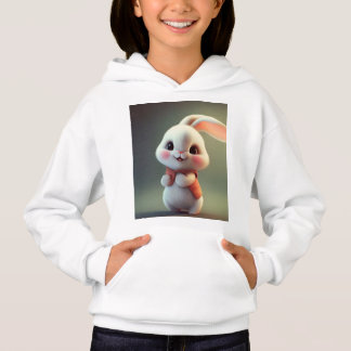 Adorable Bunny Hoodies: Perfekt behaglich für Kind Hoodie
