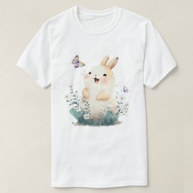 Adorable Bunny T - Shirt (Design vorne)