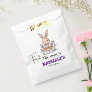 Adorable Bunny-Themed Geburtstag Geschenktütchen
