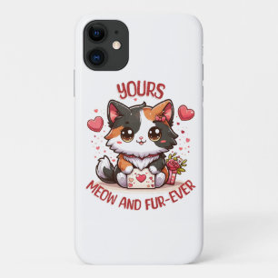 Adorable Calico Cat Valentinstag Case-Mate iPhone Hülle