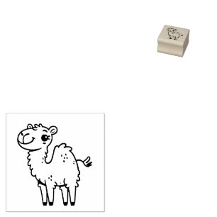 Adorable Camel-Briefmarke Gummistempel