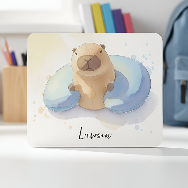 Adorable Capybara Mouse Pad  Mousepad (Von Creator hochgeladen)
