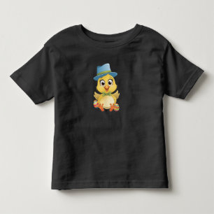 Adorable Cartoon Küken mit Ostereiern Kleinkind T-shirt