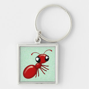 Adorable Cartoon Red Ant Custom Schlüsselanhängers Schlüsselanhänger