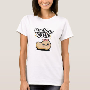 Adorable Cashew Graphics for Food Fans T-Shirt