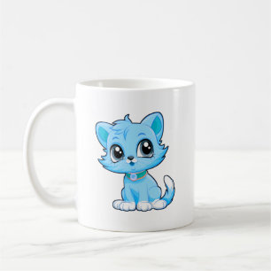 Adorable Cat Cartoon Kaffeetasse
