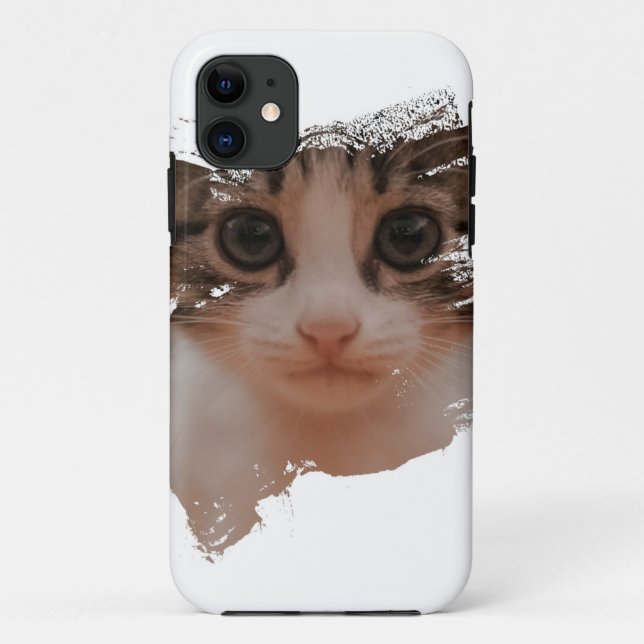 Adorable Cat-Geschenk Case-Mate iPhone Hülle (Rückseite)
