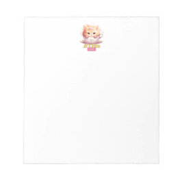 Adorable Cat Geschenke Ideen für Tierfreunde Notizblock