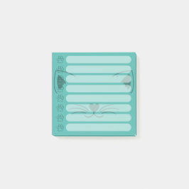 Adorable Cat Personalisiert Post-it-Notizen Post-it Klebezettel