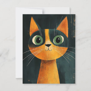 Adorable Cat Postkarte