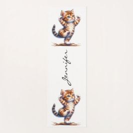 Adorable Cat Yoga Mat Yogamatte