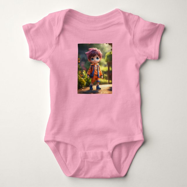 Adorable Chibi Art T-Shirts - 3D-Zeichen bringen (Vorderseite)