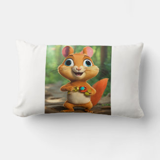 Adorable Chipmunk Forest Baby Pillow Designs Lendenkissen