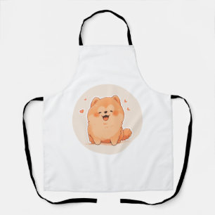 Adorable Chow Chow Classic T - Shirt (2) Schürze