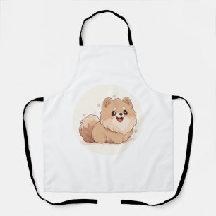 Adorable Chow Chow Classic T - Shirt (6) Schürze