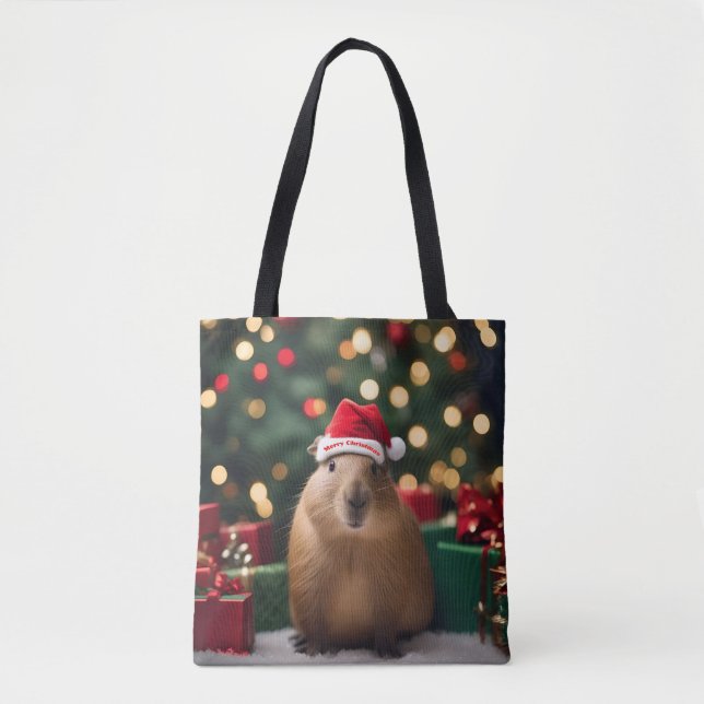 Adorable Christmas Capybara, (Vorderseite)