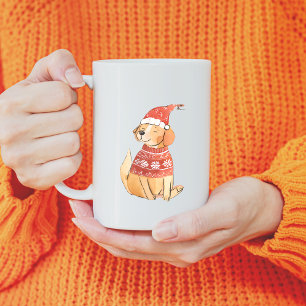 Adorable Christmas Hund Tasse