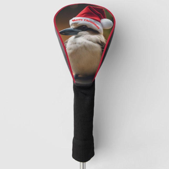 Adorable Christmas Kookaburra, Golf Headcover (Vorderseite)