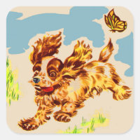Adorable Cocker Spaniel Welpe auf dem Lauf