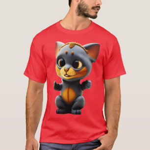Adorable Coole Niedliche Katzen und Kätzchen 17 T-Shirt