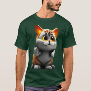 Adorable Coole Niedliche Katzen und Kätzchen 9 T-Shirt