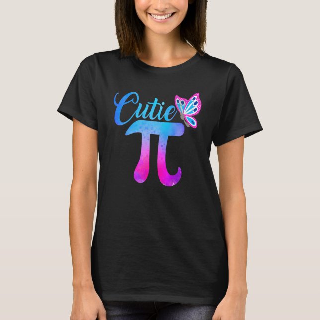 Adorable Cutie Pi Mathematics Pie Symbol Pun Pi Da T-Shirt (Vorderseite)