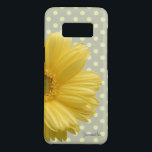 Adorable Daisy, Blume, Polka Dots - Personalisiert Case-Mate Samsung Galaxy S8 Hülle<br><div class="desc">Adorable yelow Dissy auf Polka Punkte mit Ihrem Namen.</div>