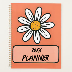 Adorable Daisy Gemustert Personalisierter Jahres Planer
