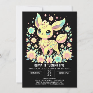 Adorable Deh Digital Geburtstag Einladung