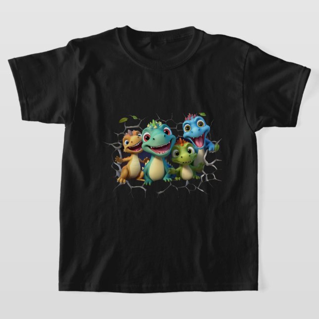 "Adorable Dinosaurier Squad" T-Shirt (Ablage )