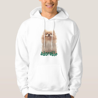 Adorable Dog Illustration Hoodie - Ideal für Haust