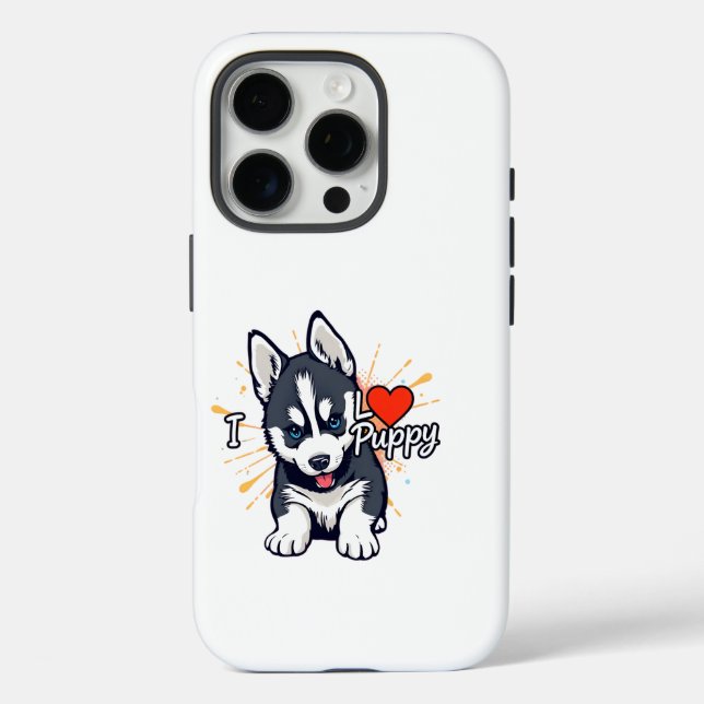 Adorable Dog Lover Design Case-Mate iPhone Hülle (Rückseite)