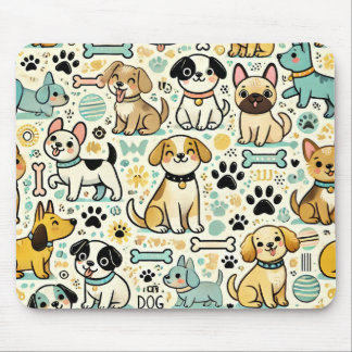 Adorable Dog Mouse Pad Mousepad