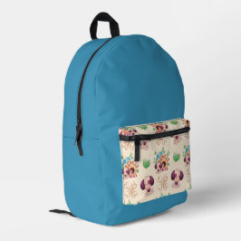 Adorable Dog Muster Bedruckter Rucksack