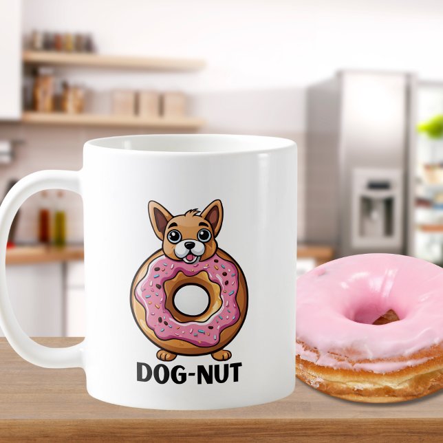 Adorable Dog Nut Kaffeetasse (Von Creator hochgeladen)