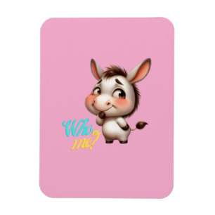 Adorable Donkey für Weihnachten 2024 - Perfektes G Magnet