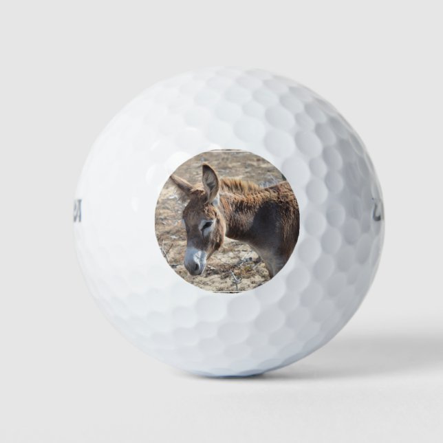 Adorable Donkey Golfball (Vorderseite)