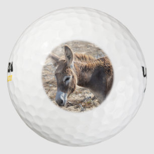 Adorable Donkey Golfball