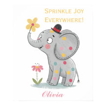 Adorable Doodle Elephant Niedlich & spielerisch